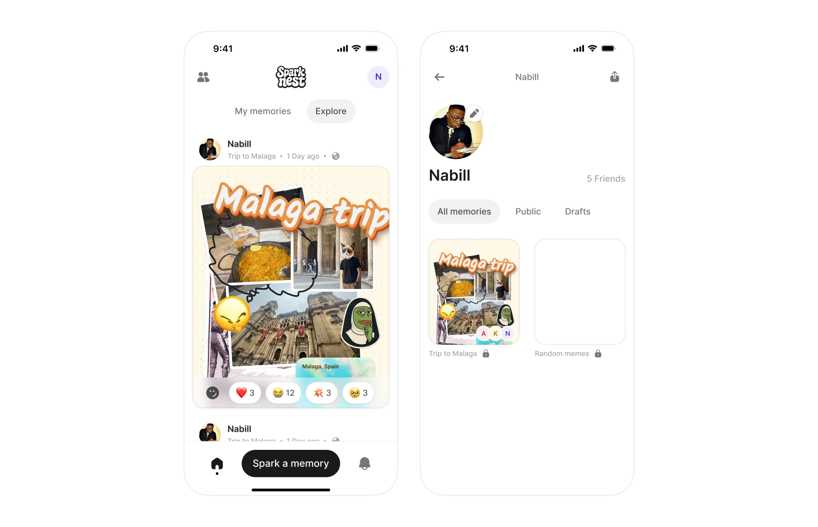 Sparknest, the social app that I want