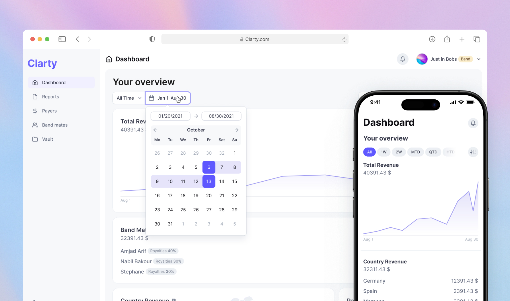 Preview for Simplifying Artists Income Management