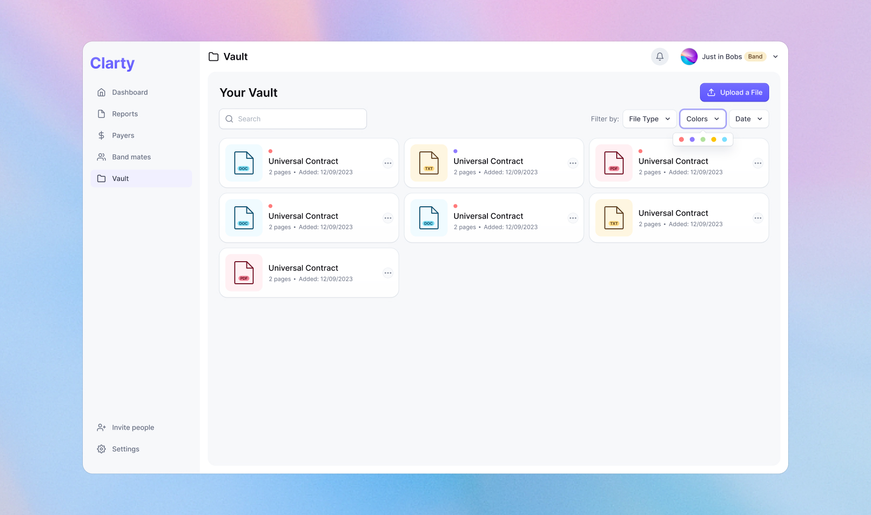 Simplifying Artists Income Management